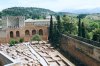 Vue des tours de l'Alhambra